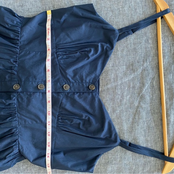 JCrew button-front sundress in cotton poplin - Picture 3 of 10